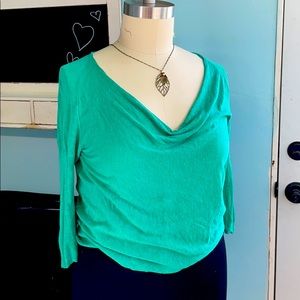 Eileen Fisher lightweight silk/linen sweater